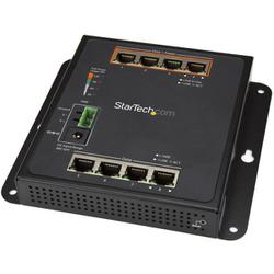ギガビットイーサネット対応マネージスイッチ 8ポート（4ポートでPoE+給電対応） ウォールマウント対応 IES81GPOEW