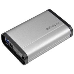 USB 3.0接続DVIビデオキャプチャーユニット 1080p/60fps対応 TV/テレビ動画レコーダーデバイス アルミ筐体 USB32DVCAPRO
