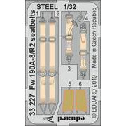 EDU33227 Fw190A-8/R2 シートベルト ステンレス製 レベル用 [1/32 ZOOM エッチングパーツ]