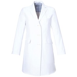 ドクターコート 女性用 ホワイト MZ0023 C-1 L