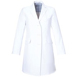 ドクターコート 女性用 ホワイト MZ0023 C-1 LL