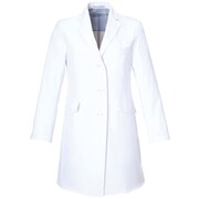 ドクターコート 女性用 ホワイト MZ0023 C-1 LL