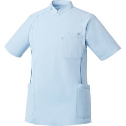 ケーシージャケット 男性用 サックス MZ0049 C-3 5L