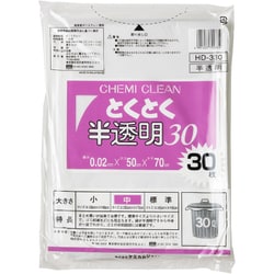 とくとく半透明 30L 30P HD-330