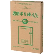 透明ポリ袋 45L BOX100P LD-45N