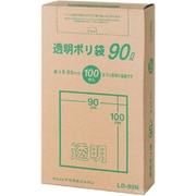 透明ポリ袋 90L BOX100P LD-90N