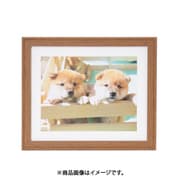 木製額縁 ブラウン 6切 YM-9 6切