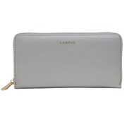 L56801 [ラウンドファスナー長財布 Silver LANEVE]