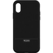 iPhone XS/X TUMI [KICKSTAND CARD CASE Black Leather]