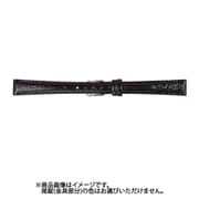 CNH-A 12mm-9mm NH型押ワニ ブラック [時計バンド]