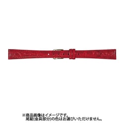 CNH-R 11mm-9mm NH型押ワニ レッド [時計バンド]
