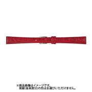 CNH-R 12mm-9mm NH型押ワニ レッド [時計バンド]
