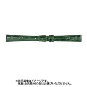 CNH-G 14mm-12mm NH型押ワニ グリーン [時計バンド]