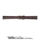 CHT-B 12mm-10.5mm ベビーカーフHT ダークブラウン [時計バンド]