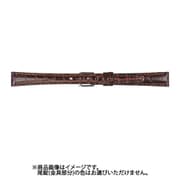 CRA-B 12mm-9mm RA型押ワニ ダークブラウン [時計バンド]