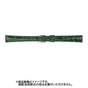 CRA-G 12mm-9mm RA型押ワニ グリーン [時計バンド]