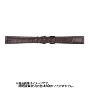 CP-B 14mm-12mm P型押ワニ ダークブラウン [時計バンド]