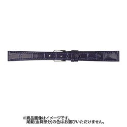 CP-N 13mm-12mm P型押ワニ ネイビー [時計バンド]