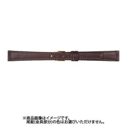 CO-B 12mm-9mm オイルカーフ ダークブラウン [時計バンド]