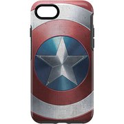 Symmetry シリーズ マーベル アベンジャーズケース for iPhone SE（第2世代）/8/7 4.7インチ用 Captain America Shield Graphic 77-62063