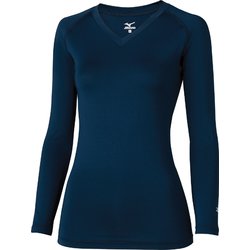 アンダーウェア 9分袖 女性用 ネイビー MZ0154 C-5 M
