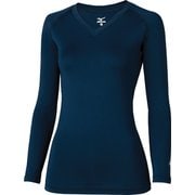 アンダーウェア 9分袖 女性用 ネイビー MZ0154 C-5 M
