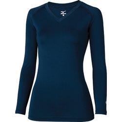 アンダーウェア 9分袖 女性用 ネイビー MZ0154 C-5 L