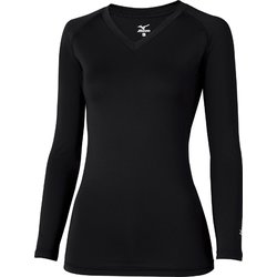 アンダーウェア 9分袖 女性用 ブラック MZ0154 C-10 S
