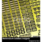 RDM35PE03 WWII 独 ドイツ国防軍兵士記章 エッチングパーツセット [1/35スケール エッチングパーツ]
