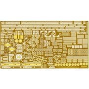 特-39 EX-2 日本海軍航空戦艦 伊勢 エッチングパーツ w/2ピース25ミリ機銃 [1/700スケール プラモデル]