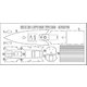 FLYM700170 中国海軍 055型 駆逐艦 ペイントマスクシート ドリームモデル用 [1/700スケール 艦船用ペイントマスク]