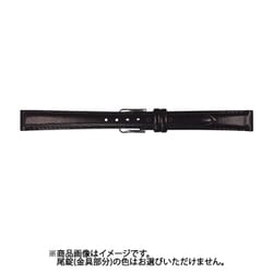ZK-A 12mm-10mm キッド ブラック [時計バンド]