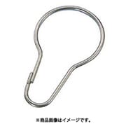 B-164 [水本 ステンレス カーテンフック 線径1.7mm 長さ37mm （849-0831） 2個入り]