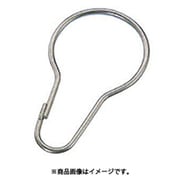 B-165 [水本 ステンレス カーテンフック 線径2mm 長さ50mm （849-0832） 2個入り]
