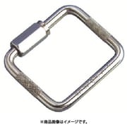 B-1979 [水本 ステンレス 四角リングキャッチ 線径4mm 長さ34mm （849-0882） 1個]