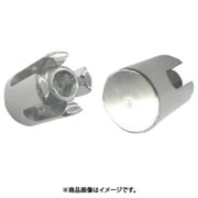 B-1986 [水本 ステンレス ダブルクリップ 適合ワイヤー径4mm （849-0888） 1個]