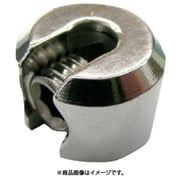 B-1989 [水本 ステンレス シングルクリップ 適合ワイヤー径1.5～2mm （849-0891） 1個]