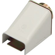 B2133 [マサル メタルモール付属品 ストレートボックスコネクター B型 ミルキーホワイト]
