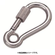 B-2270 [水本 ステンレス 環付スナップフックNA型 線径6mm 長さ61mm （849-0925） 1個]