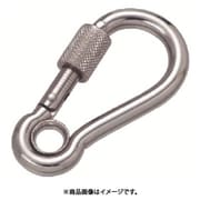水本 ステンレス 環付スナップフックNA型 線径8mm 長さ80mm （849-0926） 1個 B-2271