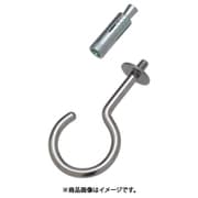 B-2723 [水本 ステンレス 吊りフック ブネジ カットアンカー付 線径6mm 1個入]