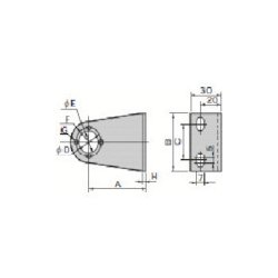 CKD その他 ブラケット B351-10A