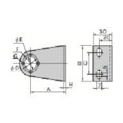 CKD その他 ブラケット B351-10A