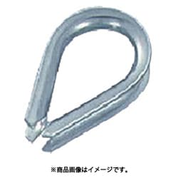 B-416 [水本 ステンレス ライトシンブル 使用ロープ径2mm （849-1019） 1個]