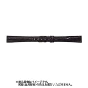 WDM-A 10mm-9mm 腹ワニDM ブラック [時計バンド]