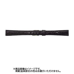 WDM-A 11mm-9mm 腹ワニDM ブラック [時計バンド]