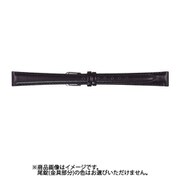 LR-A 10mm-8mm カーフR寸長 ブラック [時計バンド]