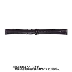 LR-A 11mm-9mm カーフR寸長 ブラック [時計バンド]