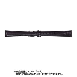 LR-A 13mm-9mm カーフR寸長 ブラック [時計バンド]