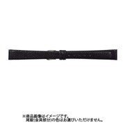 LT-A 13mm-9mm トカゲ寸長 ブラック [時計バンド]